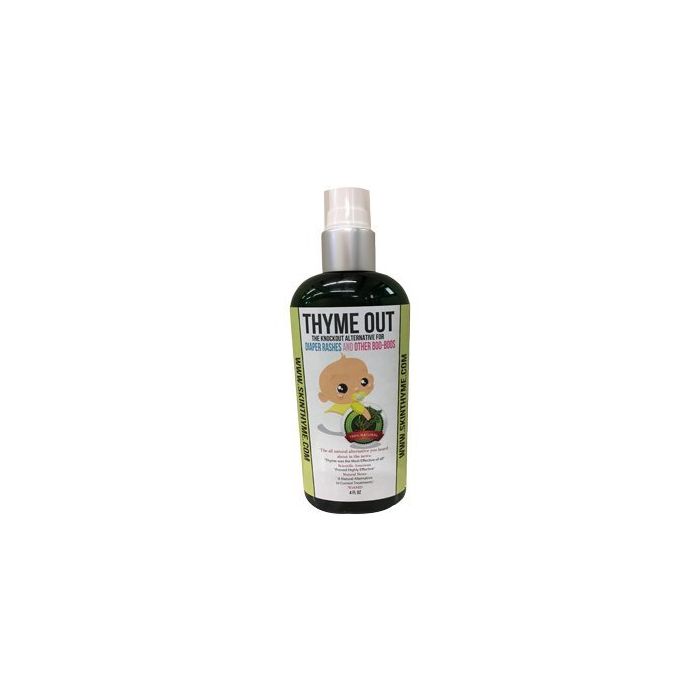 THYME OUT: Diaper Rashes Spray, 4 oz