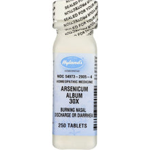 Load image into Gallery viewer, HYLAND: Arsenicum Album 30X, 250 tablets
