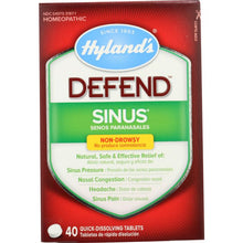 Load image into Gallery viewer, HYLAND: Sinus Defend, 40 tablets
