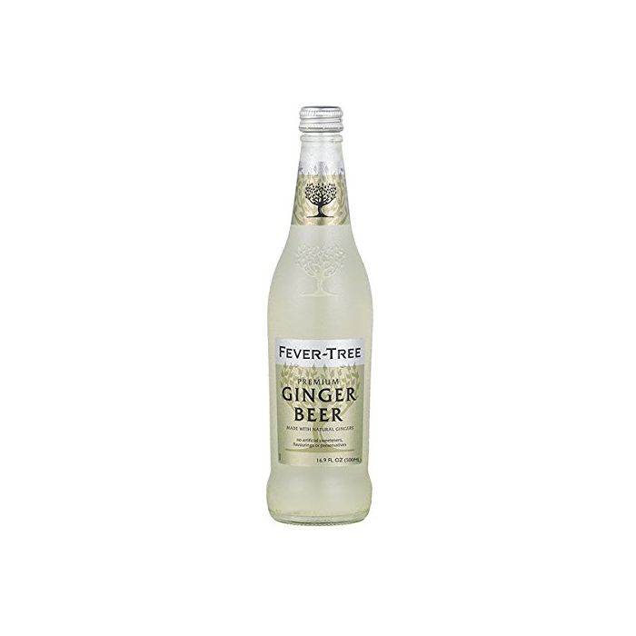 FEVER TREE: Soda Ginger Beer Naturally Light Ginger, 16.9 fo
