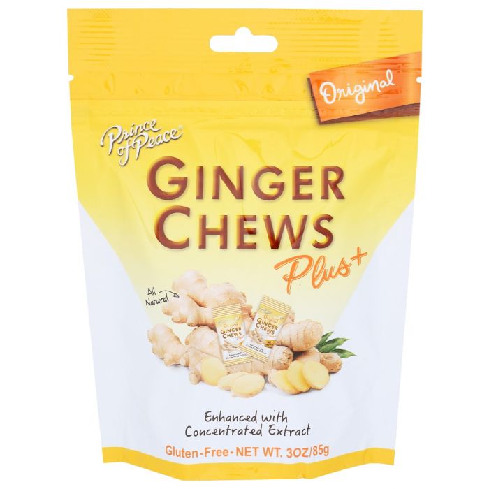 PRINCE OF PEACE: Digestive Ginger Chew, 3 oz