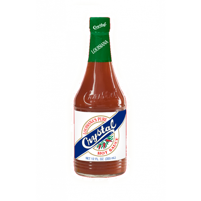 CRYSTAL: Hot Sauce, 12 oz