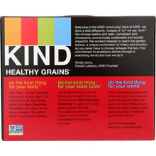 Load image into Gallery viewer, KIND: Healthy Grains Granola Bars Dark Chocolate Chunk 5 Count, 6.2 oz
