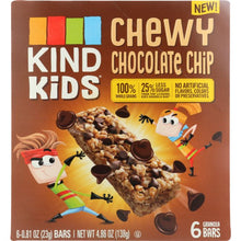 Load image into Gallery viewer, KIND: Kids Bar Chewy Chocolate Chip 6 Bars, 4.86 oz
