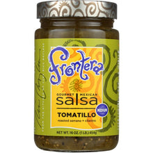 Load image into Gallery viewer, FRONTERA: Salsa Medium Tomatillo, 16 oz
