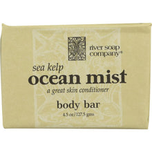 Load image into Gallery viewer, RIVER SOAP COMPANY: Sea Kelp Ocean Mist Body Bar, 4.5 oz
