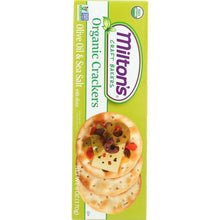 Load image into Gallery viewer, MILTONS: Organic Olive Oil &amp; Sea Salt Crackers, 6 oz

