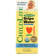 Load image into Gallery viewer, CHILD LIFE: Water Gripe Organic, 2 oz
