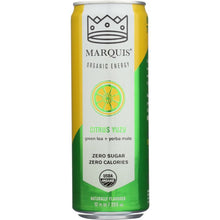 Load image into Gallery viewer, MARQUIS: Citrus Yuzu Energy Drink, 12 oz
