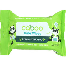 Load image into Gallery viewer, CABOO: Wipe Baby Bamboo Flip Top, 30 packs
