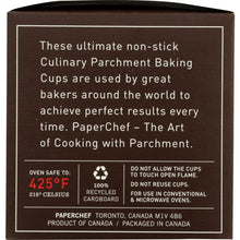 Load image into Gallery viewer, PAPERCHEF: Culinary Parchment Extra Large Baking Cups, 30 Pc
