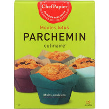 Load image into Gallery viewer, PAPER CHEF: Parchment Cup Multi Lotus, 12 pc
