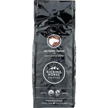 Load image into Gallery viewer, KICKING HORSE COFFEE: 454 Horse Power Dark Roast Whole Bean, 10 oz
