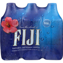 Load image into Gallery viewer, FIJI: Natural Artesian Water 6x16.9 Oz Bottles, 101.4 oz
