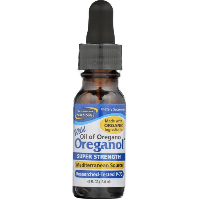 NORTH AMERICAN HERB: Oreganol Super Strength, 0.45 oz