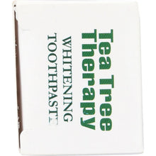 Load image into Gallery viewer, TEA TREE THERAPY: Natural Whitening Toothpaste with Tea Tree Oil, 3 oz
