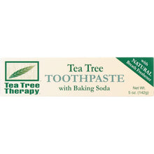 Load image into Gallery viewer, TEA TREE THERAPY: Toothpaste with Baking Soda, 5 oz
