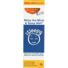 Load image into Gallery viewer, BIORAY KIDS: NDF Sleepy Liquid Herbal Drops, 2 oz
