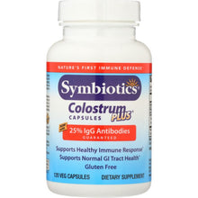 Load image into Gallery viewer, SYMBIOTICS: Colostrum Plus, 120 Capsules
