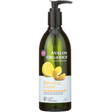 Load image into Gallery viewer, AVALON ORGANICS: Glycerin Hand Soap Lemon, 12 Oz
