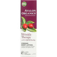 Load image into Gallery viewer, AVALON ORGANICS: Wrinkle Therapy with CoQ10 &amp; Rosehip Firming Body Lotion, 8 oz
