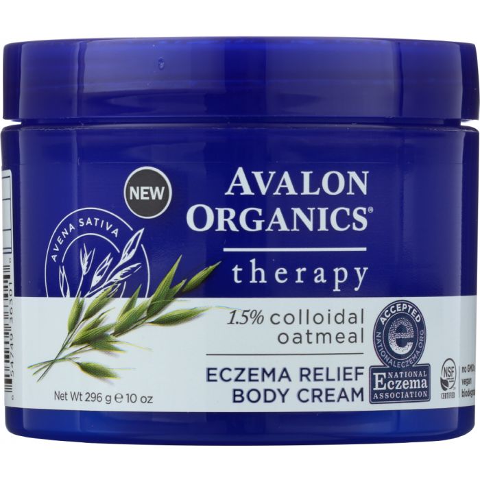 AVALON ORGANICS: Cream Body Eczema Therapy, 10 oz