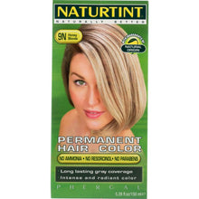 Load image into Gallery viewer, NATURTINT: Permanent Hair Color 9N Honey Blonde, 5.28 oz
