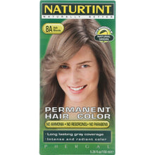 Load image into Gallery viewer, NATURTINT: Permanent Hair Color 8A Ash Blonde 5.28 Oz
