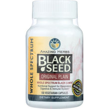 Load image into Gallery viewer, AMAZING HERBS: Black Seed Original Plain, 100 cp
