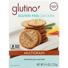 Load image into Gallery viewer, GLUTINO: Gluten Free Crackers Multigrain, 4.4 oz
