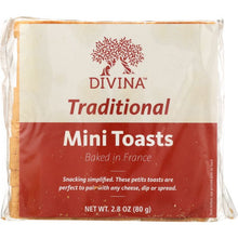 Load image into Gallery viewer, DIVINA: Mini Toasts, 2.82 oz
