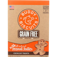 Load image into Gallery viewer, BUDDY BISCUITS: Baked Peanut Butter Dog Biscuits, 14 oz
