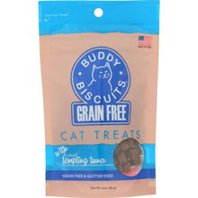 Load image into Gallery viewer, BUDDY BISCUITS: Tempting Tuna Cat Treats, 3 oz
