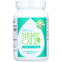 Load image into Gallery viewer, MANITOBA HARVEST: Hemp Oil 1,000 Mg, 60 Softgel Capsules
