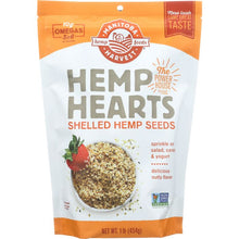 Load image into Gallery viewer, MANITOBA HARVEST: Hemp Hearts Natural Raw Shelled Hemp Seed, 16 oz
