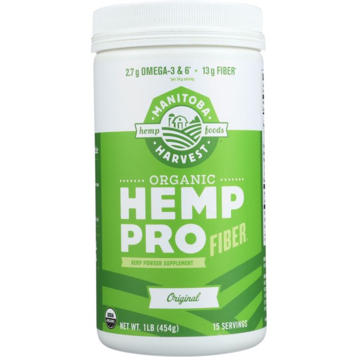 MANITOBA HARVEST: Organic Hemp Pro Fiber, 16 oz