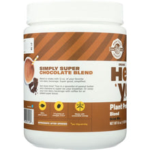 Load image into Gallery viewer, MANITOBA HARVEST: Hemp Yeah! Chocolate Protein Powder Plant, 16 oz
