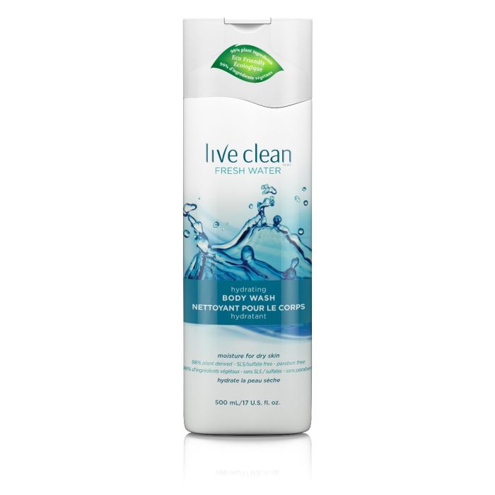 LIVE CLEAN: Wash Body Moisturizing, 17 oz