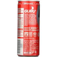 Load image into Gallery viewer, GURU: Energy Organic Energy Drink, 8.4 oz
