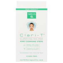 Load image into Gallery viewer, EARTH THERAPEUTICS: Clari T Cleansing Strips, 1 ea
