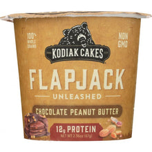 Load image into Gallery viewer, KODIAK: Mix Power Cakes Peanut Butter &amp; Chocolate Flapjack, 2.36 oz
