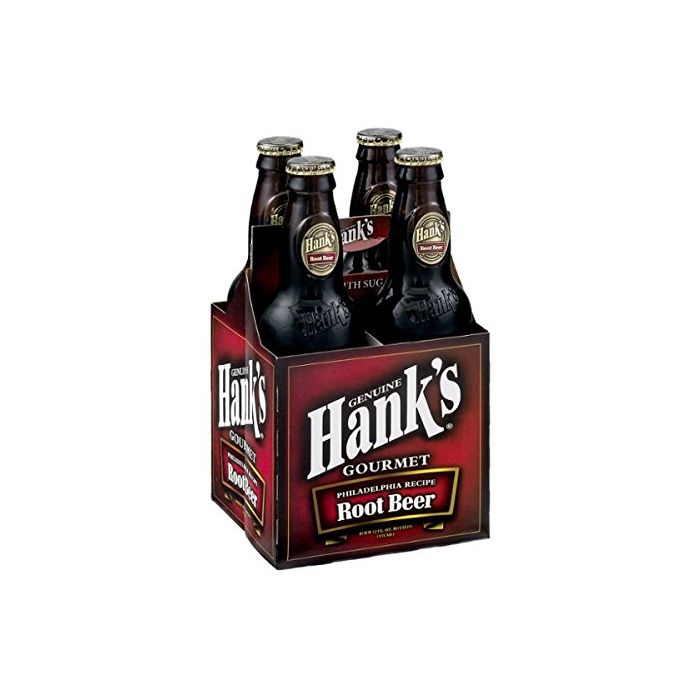 HANKS: Gourmet Soda Root Beer 4 Pack, 48 fo