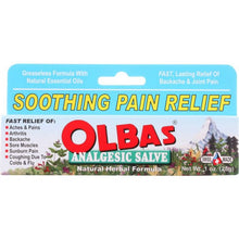 Load image into Gallery viewer, OLBAS: Analgesic Salve Natural Herbal Formula Pain Relieving Cream, 1 oz
