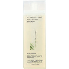 Load image into Gallery viewer, GIOVANNI COSMETICS: Tea Tree Triple Treat Invigorating Shampoo, 8.5 oz
