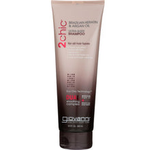 Load image into Gallery viewer, GIOVANNI COSMETICS: Ultra-Sleek Shampoo Brazilian Keratin &amp; Argan Oil, 8.5 oz
