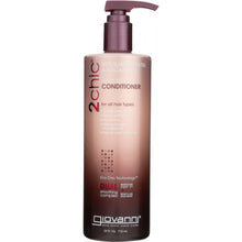 Load image into Gallery viewer, GIOVANNI COSMETICS: 2Chic Brazilian Keratin &amp; Argan Oil Ultra Sleek Conditioner, 24 oz
