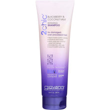 Load image into Gallery viewer, GIOVANNI: Cosmetics 2Chic Repairing Shampoo Blackberry &amp; Coconut Milk, 8.5 Oz
