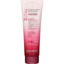 Load image into Gallery viewer, GIOVANNI COSMETICS: 2chic Ultra-Luxurious Conditioner Cherry Blossom &amp; Rose Petals, 8.5 oz
