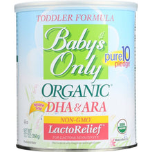 Load image into Gallery viewer, BABYS ONLY ORGANIC: Toddler Formula LactoRelief Iron Fortified, 12.7 Oz
