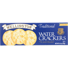 Load image into Gallery viewer, WELLINGTON: Traditional Water Crackers No Trans Fat, 4.4 oz
